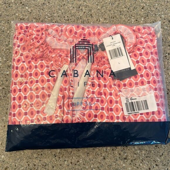 CABANA LIFE Coral Gables Smocked Waist Sundress *NEW* - Picture 4 of 5